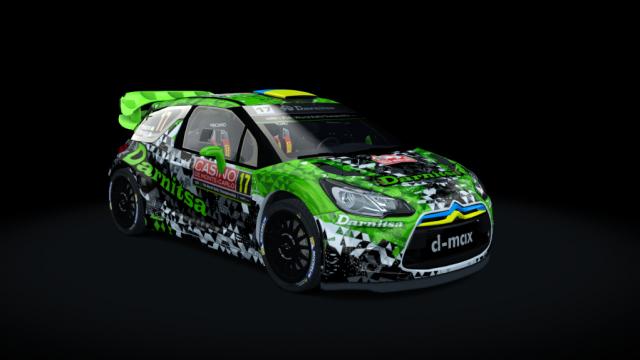 Citroen DS3 WRC 2015 for Assetto Corsa