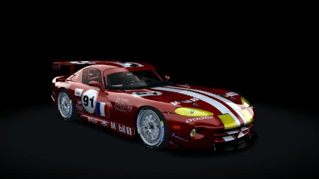 Dodge Viper GTS-R manual for Assetto Corsa