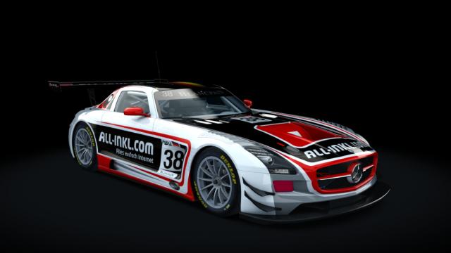 Mercedes SLS AMG GT3 for Assetto Corsa