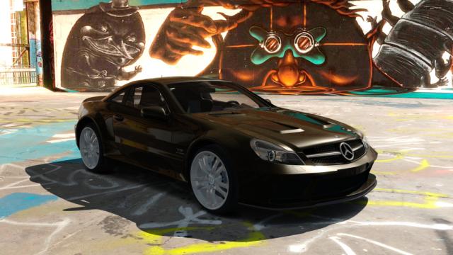 Mercedes-Benz Mercedes SL65 AMG Brabus для Assetto Corsa