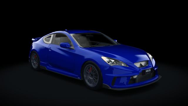 Hyundai HKS Genesis Coupe 2010 для Assetto Corsa