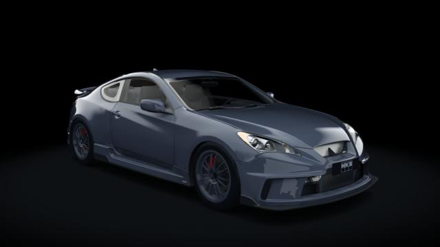 Hyundai HKS Genesis Coupe 2010 для Assetto Corsa
