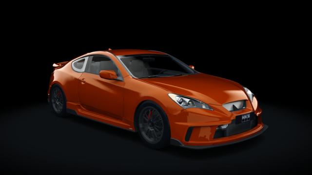 Hyundai HKS Genesis Coupe 2010 для Assetto Corsa