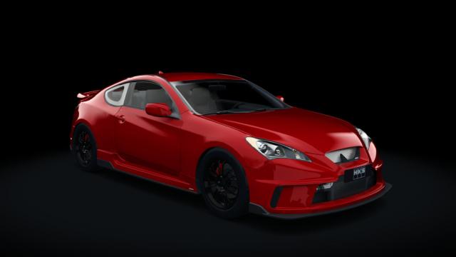 Hyundai HKS Genesis Coupe 2010 для Assetto Corsa
