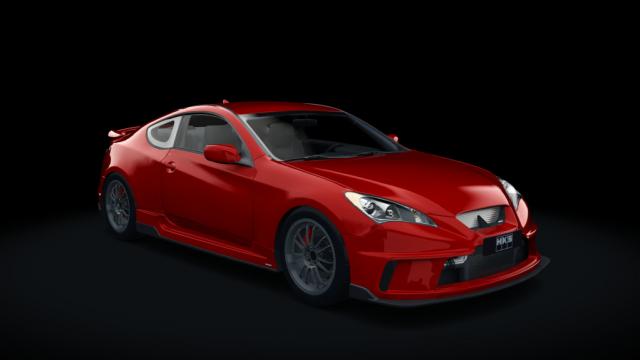 Hyundai HKS Genesis Coupe 2010 для Assetto Corsa