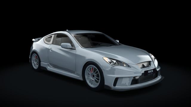 Hyundai HKS Genesis Coupe 2010 для Assetto Corsa