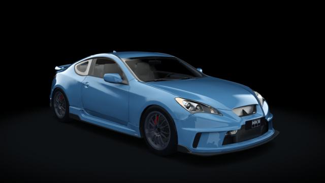 Hyundai HKS Genesis Coupe 2010 для Assetto Corsa