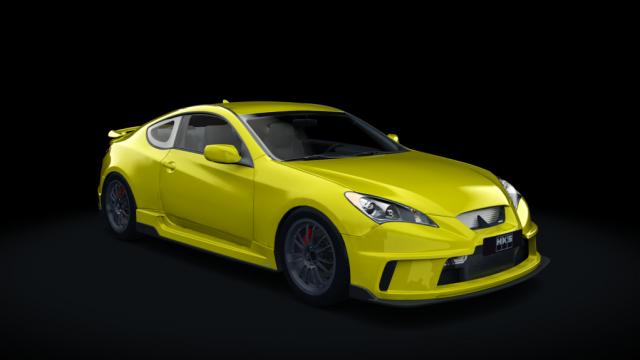 Hyundai HKS Genesis Coupe 2010 для Assetto Corsa