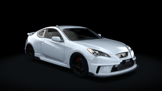 Hyundai HKS Genesis Coupe 2010 для Assetto Corsa