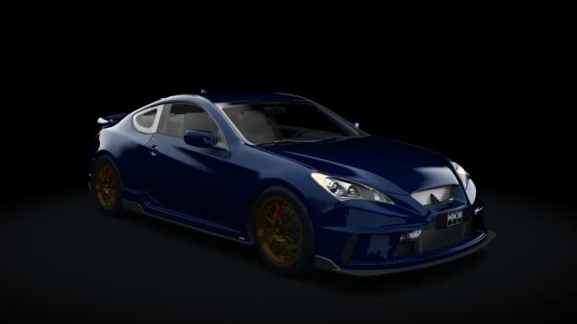Hyundai HKS Genesis Coupe 2010 для Assetto Corsa