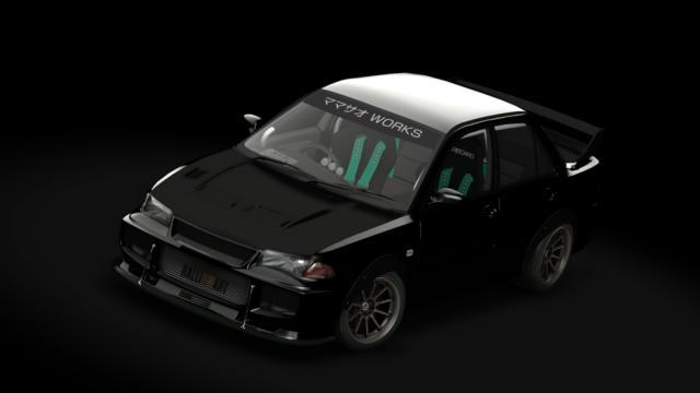 峠 Mamasao Works Mitsubishi Lancer Evolution III for Assetto Corsa