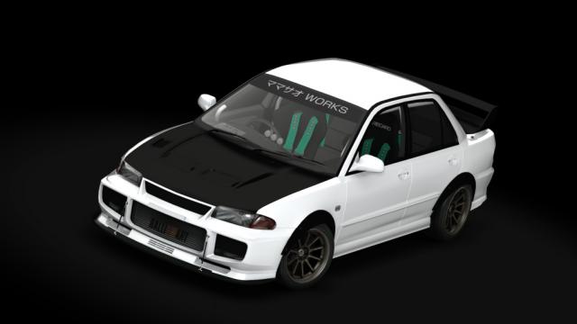 峠 Mamasao Works Mitsubishi Lancer Evolution III for Assetto Corsa