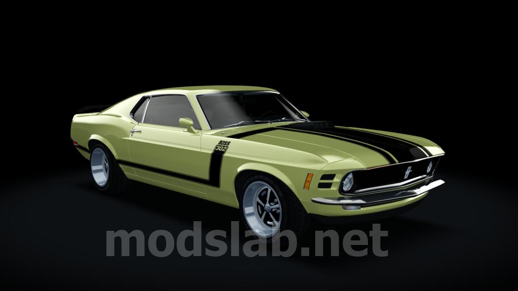 Download Ford Mustang Boss 302 1970 for Assetto Corsa