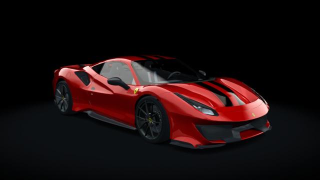 Ferrari F 488 Pista 2019 v2 для Assetto Corsa