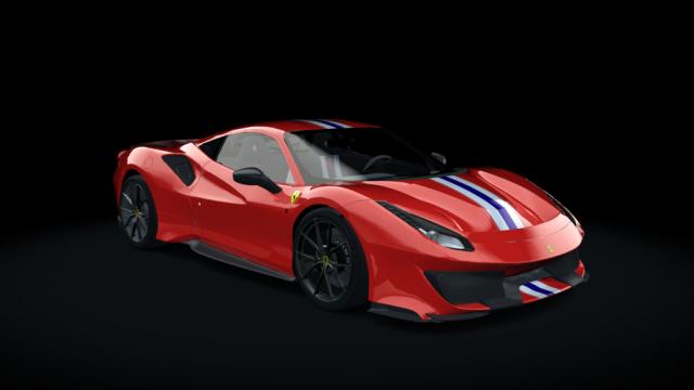 Ferrari F 488 Pista 2019 v2 для Assetto Corsa