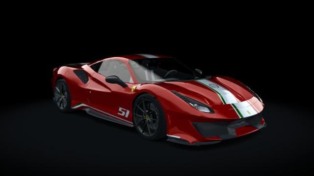 Ferrari F 488 Pista 2019 v2 для Assetto Corsa