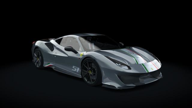 Ferrari F 488 Pista 2019 v2 для Assetto Corsa