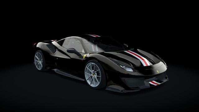 Ferrari F 488 Pista 2019 v2 для Assetto Corsa