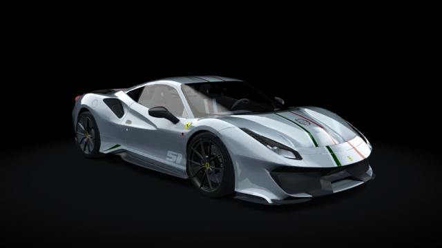 Ferrari F 488 Pista 2019 v2 для Assetto Corsa