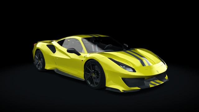 Ferrari F 488 Pista 2019 v2 для Assetto Corsa