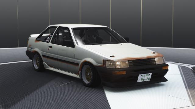 Toyota Corolla Levin AE86 Coupe for Assetto Corsa