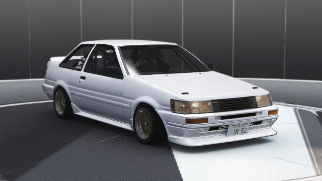 Toyota Corolla Levin AE86 Coupe for Assetto Corsa