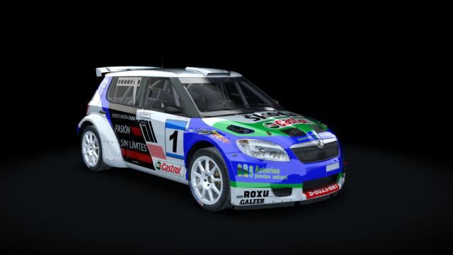 Skoda Fabia S2000 TARMAC for Assetto Corsa