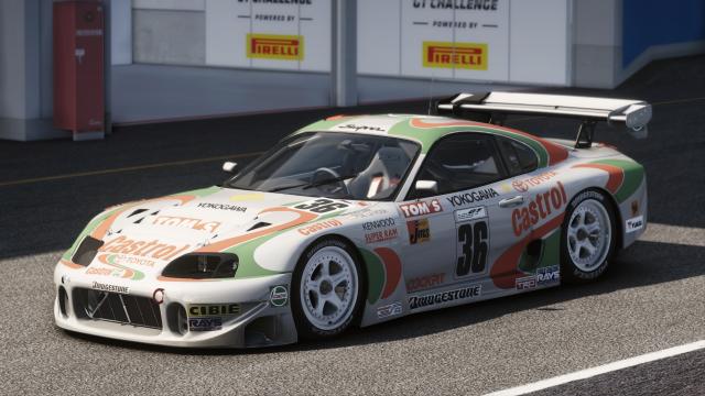 Toyota Supra Tom’s castrol GT500 for Assetto Corsa