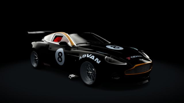 Aston Martin V12 Vanquish Race Version for Assetto Corsa