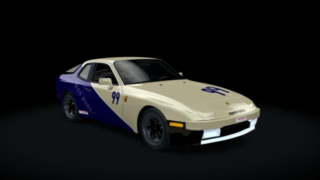 Porsche 944 SPEC для Assetto Corsa