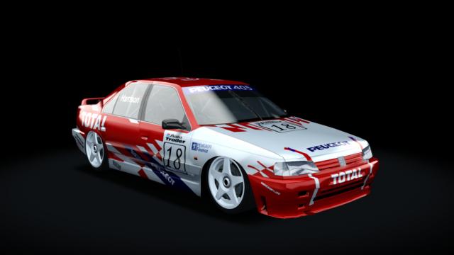 Peugeot 405 Mi16 BTCC 1992 for Assetto Corsa