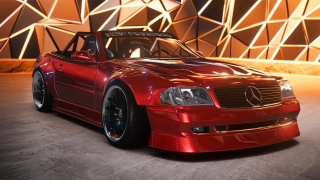 KSP Mercedes-Benz R129 V1 для Assetto Corsa