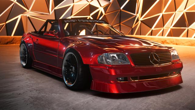 KSP Mercedes-Benz R129 V1 для Assetto Corsa