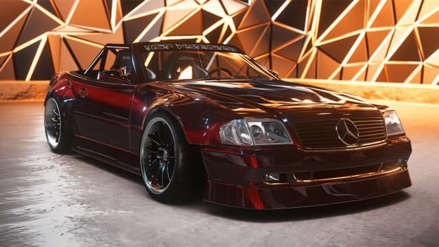 KSP Mercedes-Benz R129 V1 для Assetto Corsa