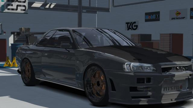 Watashiwa’s Nissan Skyline R32 GT-R для Assetto Corsa