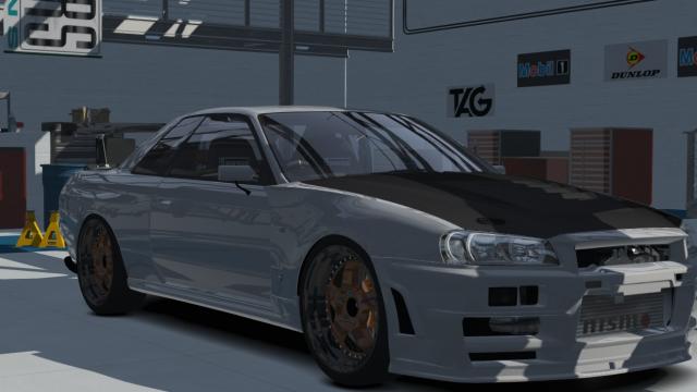 Watashiwa’s Nissan Skyline R32 GT-R для Assetto Corsa