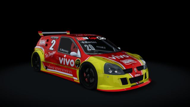 Renault Clio Copa Sprint Car Brasil 2006 for Assetto Corsa