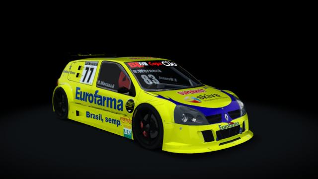 Renault Clio Copa Sprint Car Brasil 2006 for Assetto Corsa