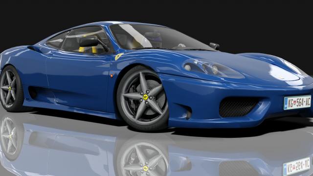 Ferrari 360 6 Speed для Assetto Corsa