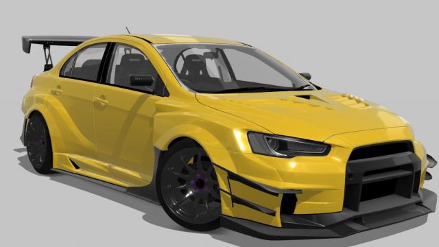 Watashiwa’s Mitsubishi Lancer EVO X для Assetto Corsa