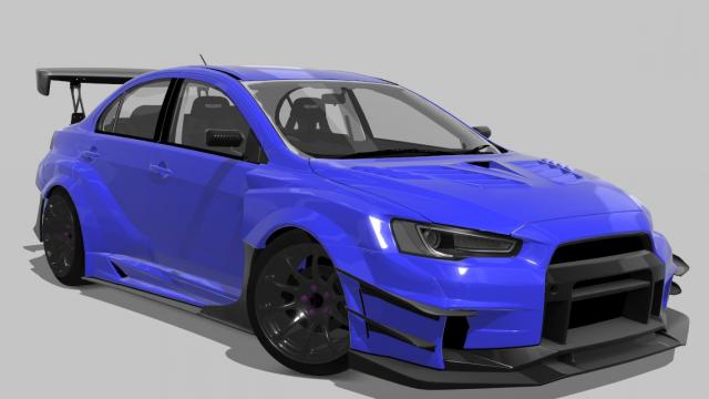Watashiwa’s Mitsubishi Lancer EVO X для Assetto Corsa