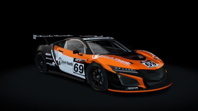 Acura NSX GT3 for Assetto Corsa