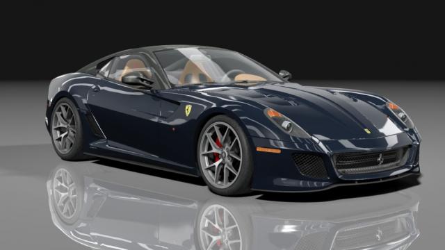 Ferrari 599 GTO Race Mode для Assetto Corsa