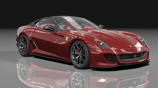 Ferrari 599 GTO Race Mode для Assetto Corsa