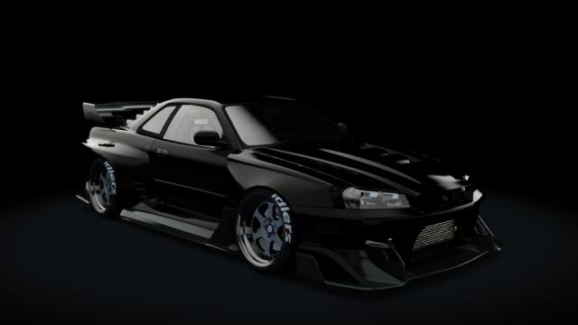 KNM Hycade Nissan Skyline R34 для Assetto Corsa