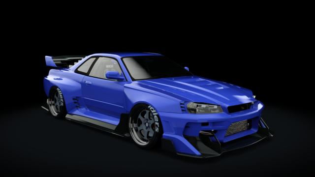 KNM Hycade Nissan Skyline R34 для Assetto Corsa