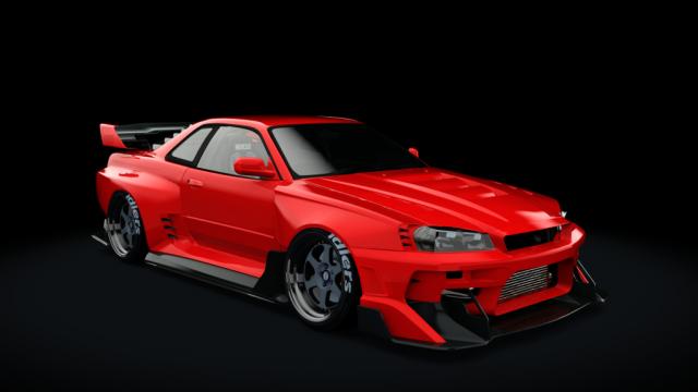 KNM Hycade Nissan Skyline R34 для Assetto Corsa