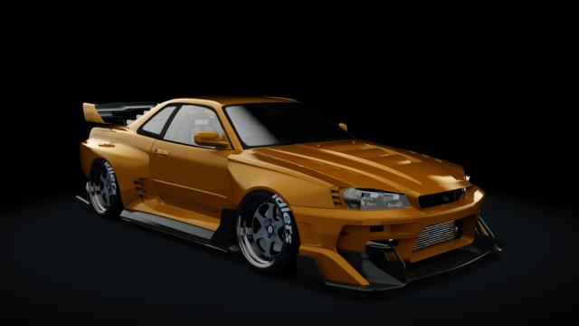 KNM Hycade Nissan Skyline R34 для Assetto Corsa