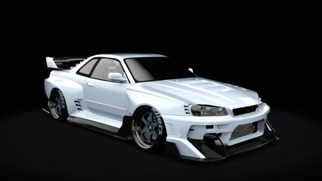 KNM Hycade Nissan Skyline R34 для Assetto Corsa