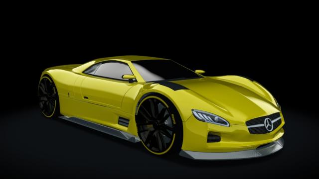 Mercedes-Benz CLK GTR Concept for Assetto Corsa